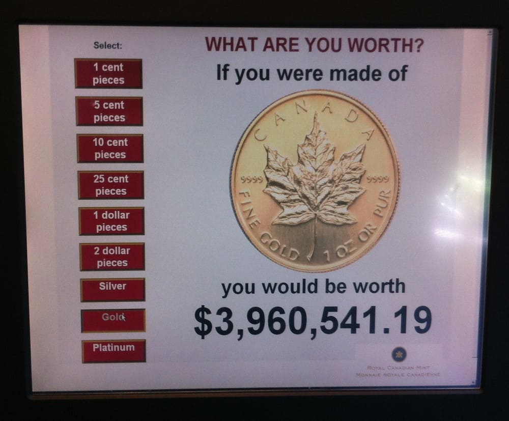Royal Canadian Mint in Winnipeg What I Weigh in Gold
