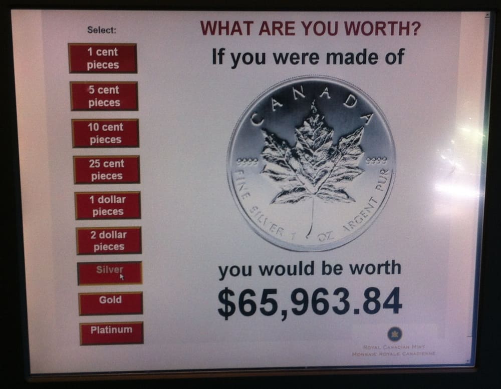 Royal Canadian Mint in Winnipeg What I Weigh in Silver
